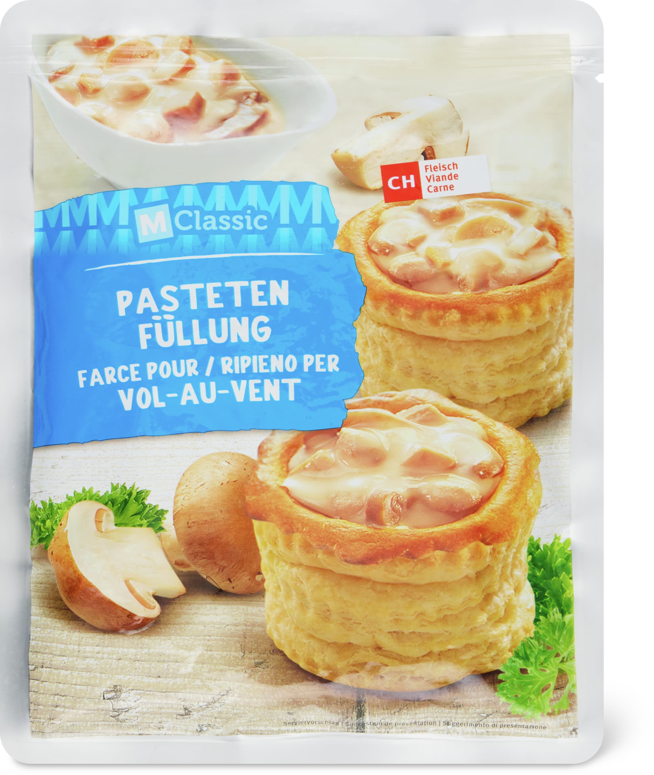Ripieno per vol-au-vent